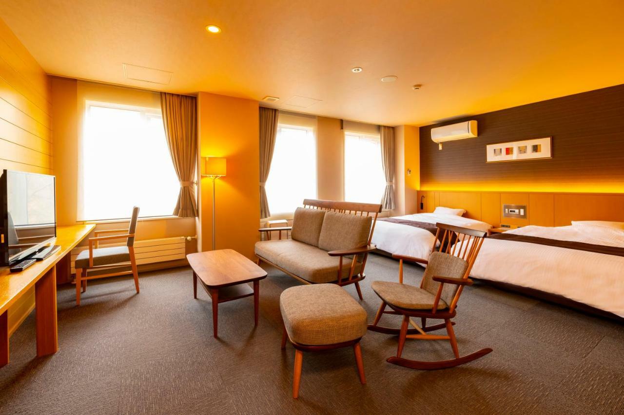 Shikishima Jozankei Bettei Hotel Sapporo Bagian luar foto